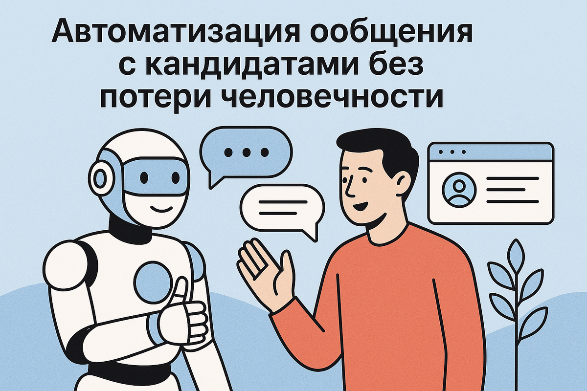 Автоматизация общения с кандидатами: как сохранить человечность