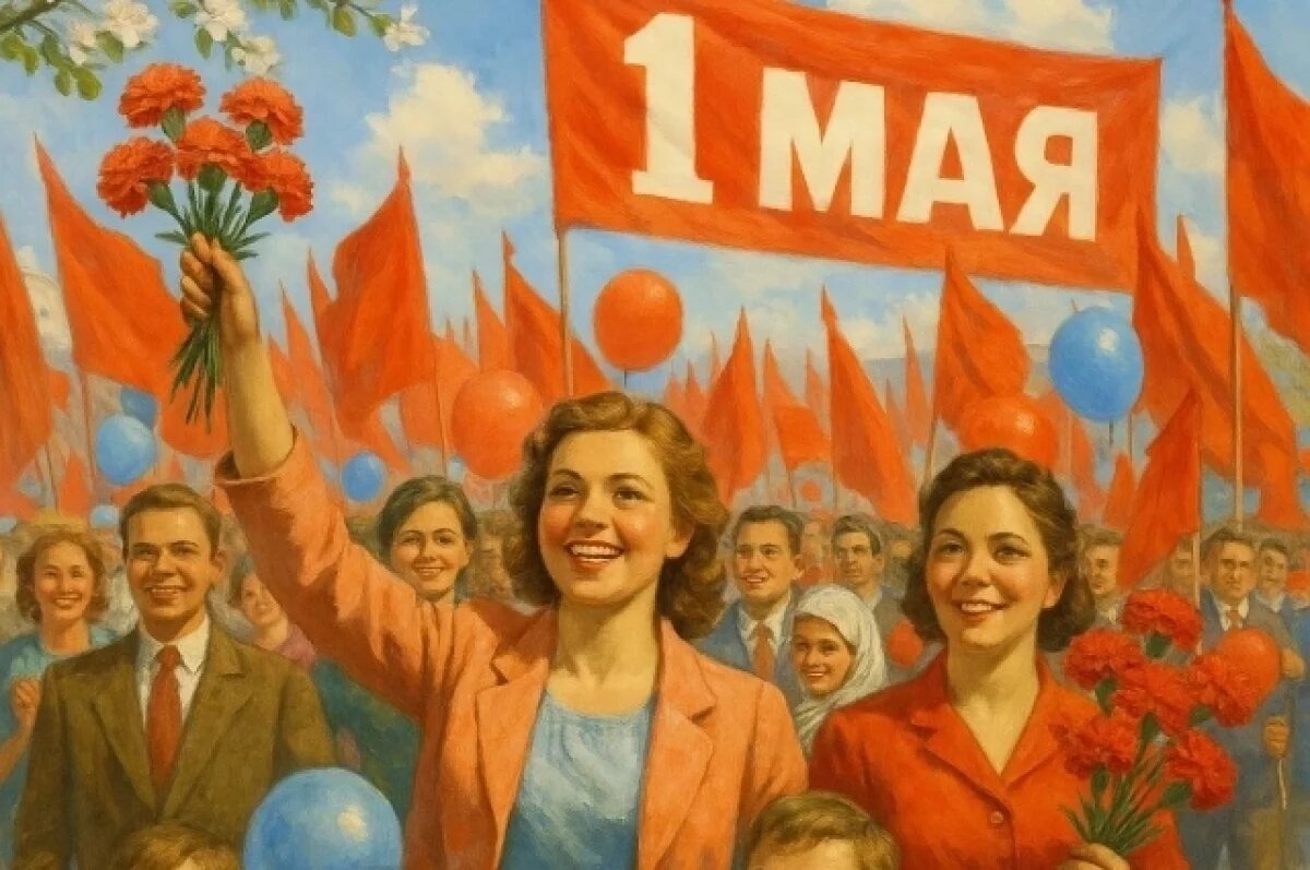    С Первомаем!