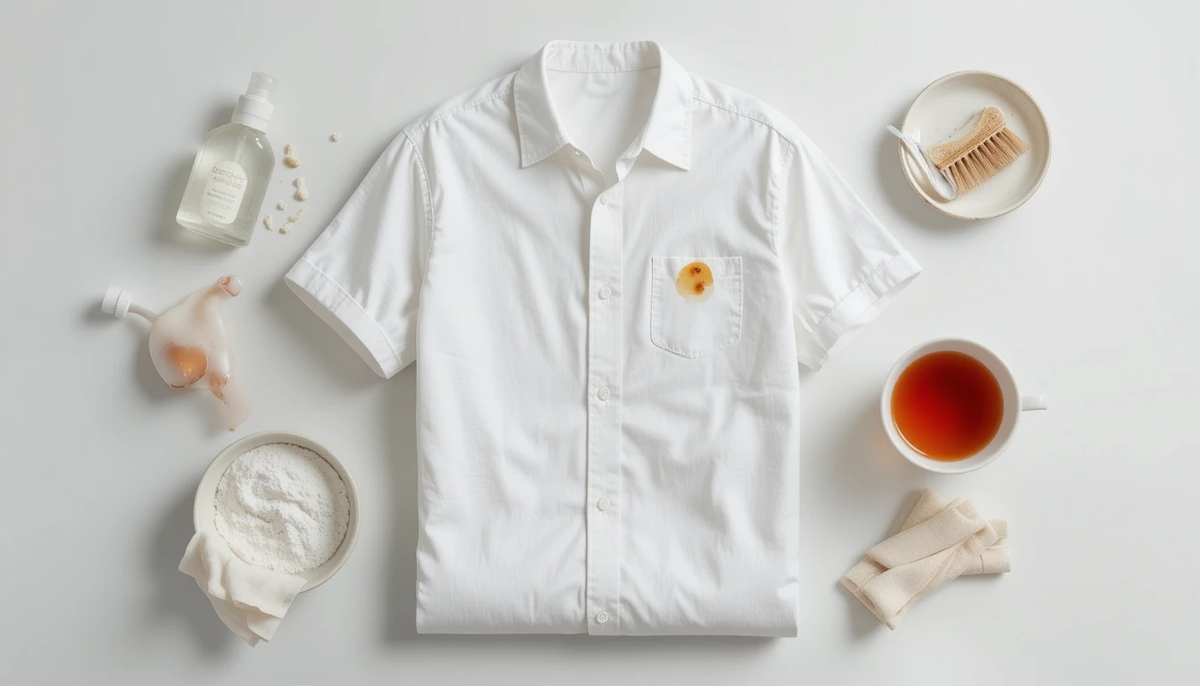 Как убрать пятна от чая