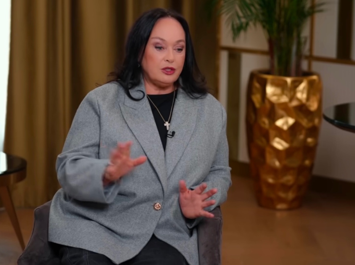 Лариса Гузеева на интервью