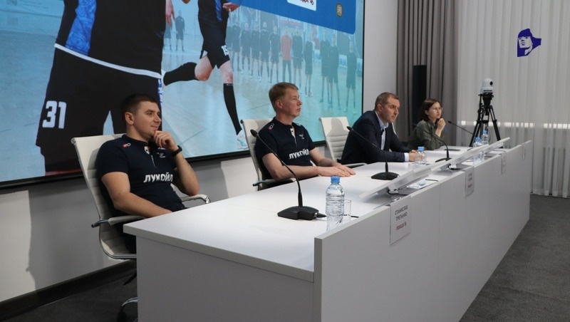    Пресс-конференция «Виктор» — полуфиналист чемпионата России» в РИЦ СК Фото: Дмитрий Ахмадуллин / / ИА «Победа26»