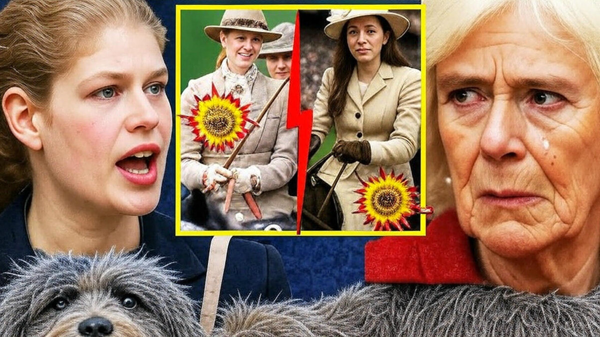 Леди Луиза элегантным выпадом унижает королеву Камиллу и ее избалованную внучку на Королевских Скачках