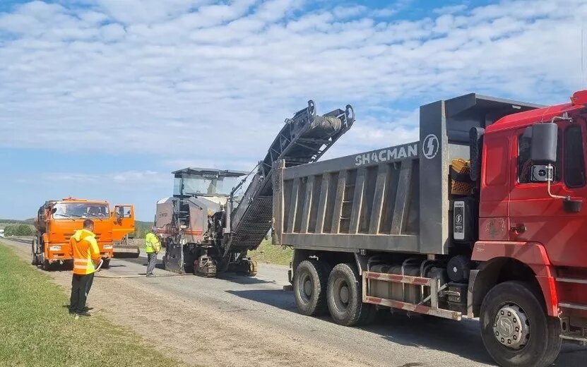    Ремонт участка дороги Ижевск – Сарапул начался в Удмуртии