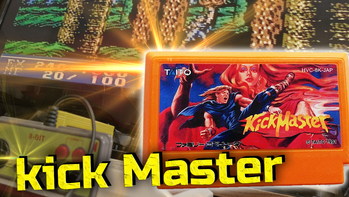 Kick Master это уникальная в своём жанре игра на денди (Nes)