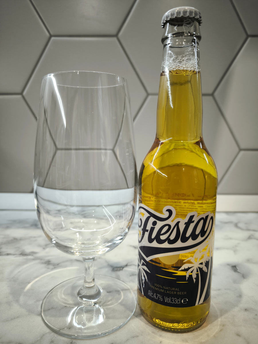 Пиво "Fiesta" (Фиеста) из Нидерландов
