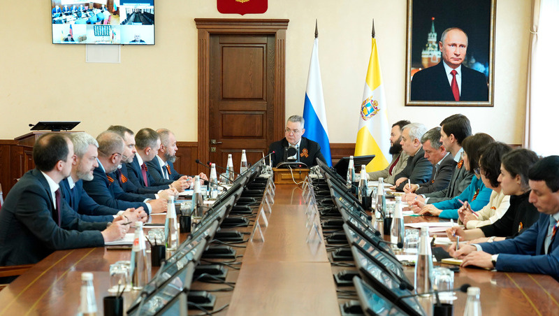    Подготовку к этому мероприятию обсудили на совещании, которое провёл губернатор Владимир Владимиров. Фото: Правительство Ставрополья