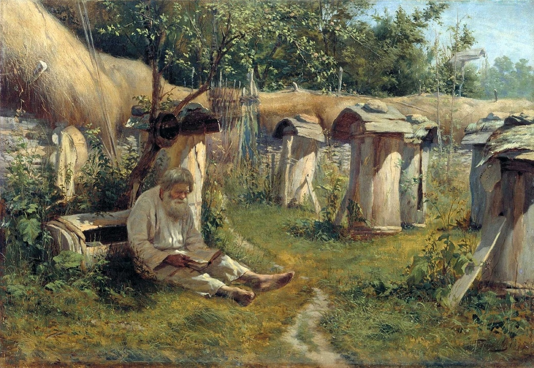 Николай Богатов. Пасека (Пасечник).1876г.