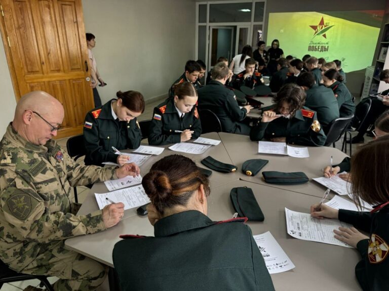    В Оренбуржье завершилась патриотическая акция «Диктант Победы» Белов Михаил Александрович