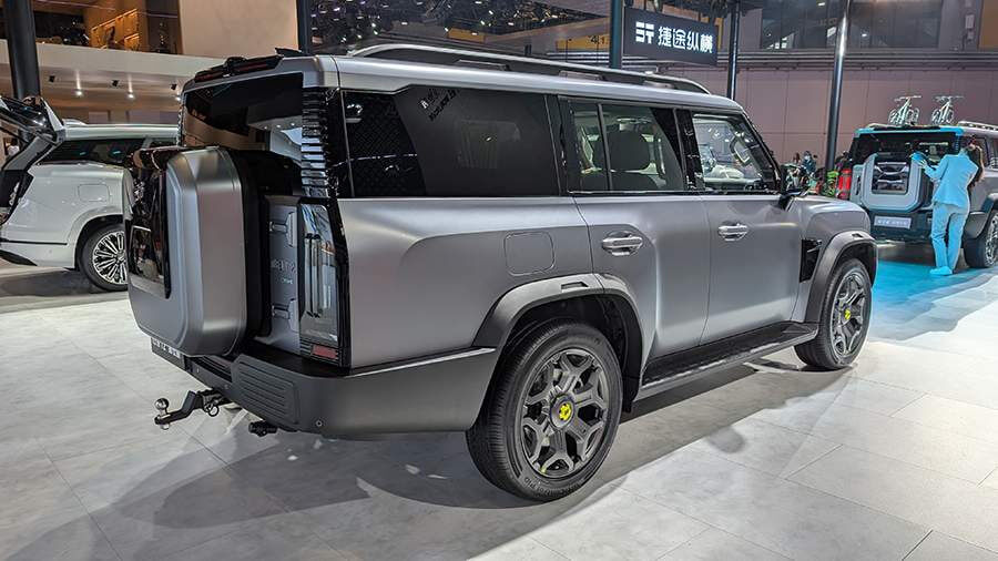 Jetour T2 получил длинный задний свес и третий ряд сидений.