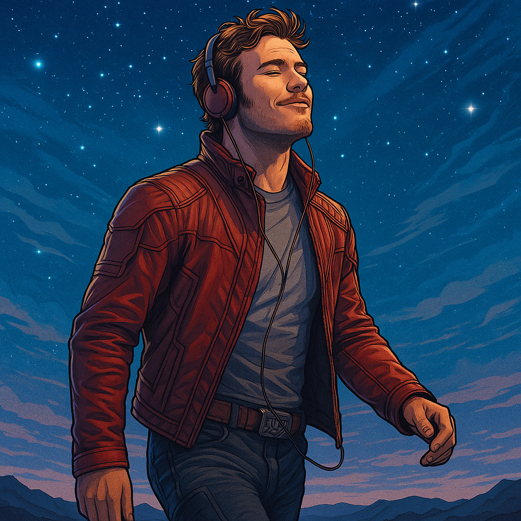 Когда в наушниках Come and Get Your Love .Это танец свободы в сердце вселенной