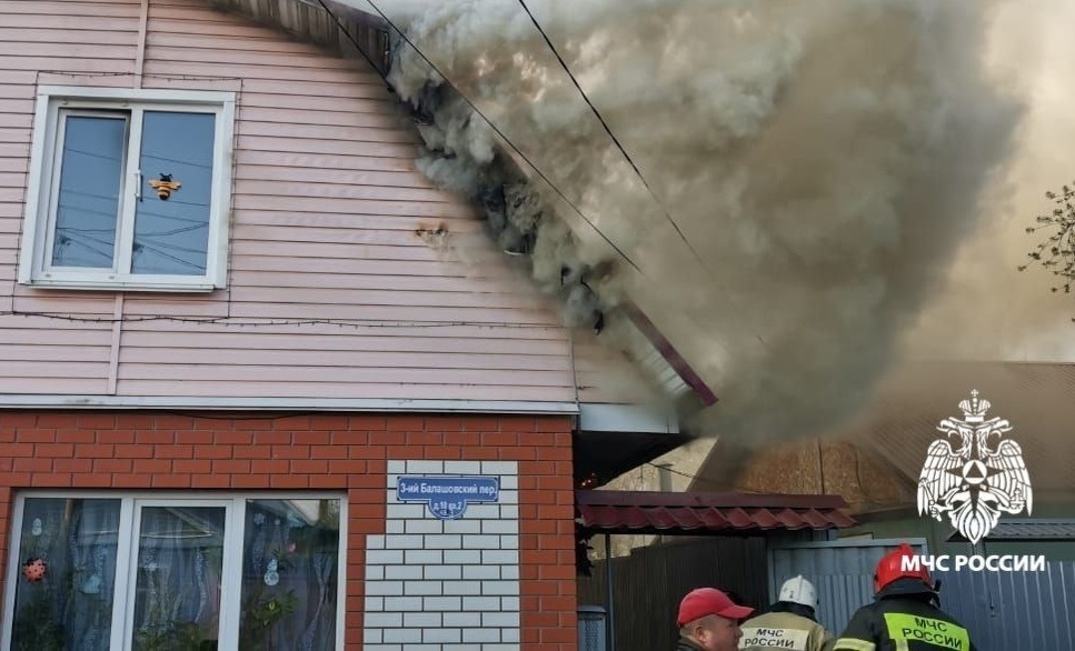 В пожаре никто не пострадал