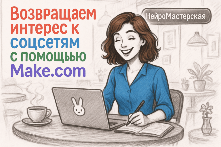   Возвращаем интерес к соцсетям с помощью Make.com Оксана Солдатова
