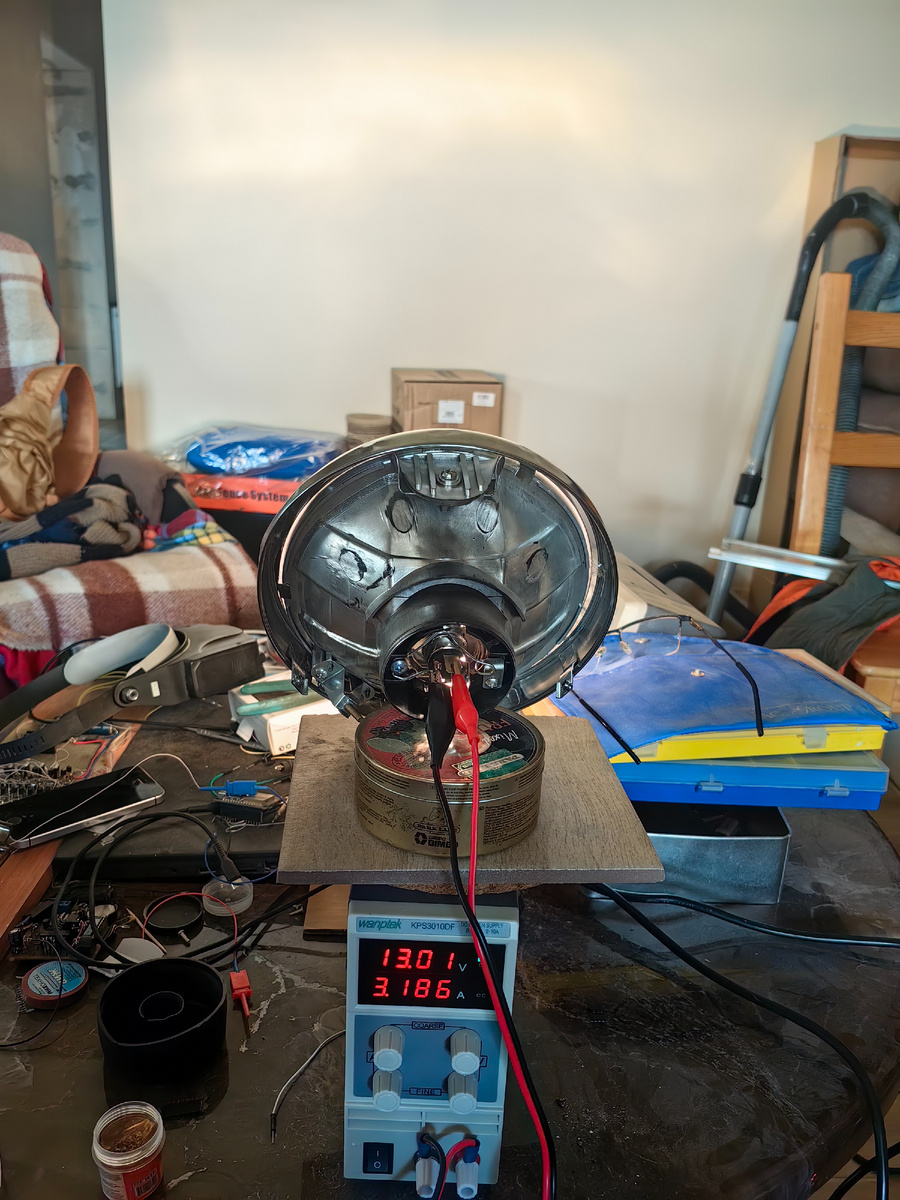 лампа накаливания. Считаем... ~ 40Вт