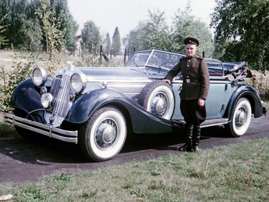 У Жукова был кабриолет Horch 853