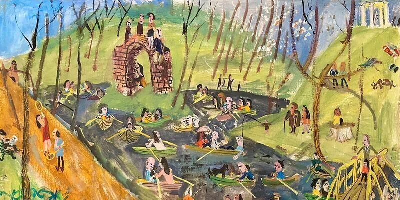 Н. Конышева. Царицыно. 1968 год