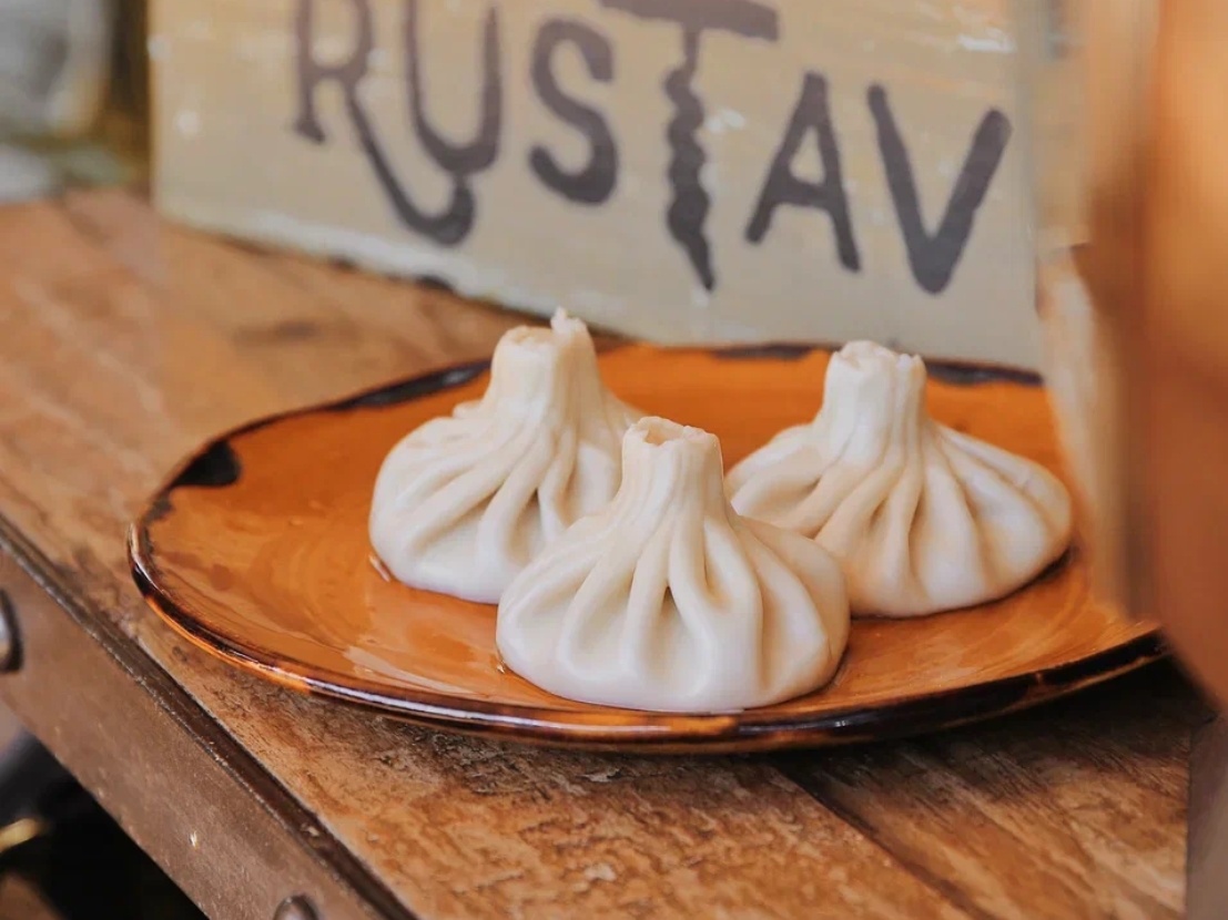 Хинкали в ресторане Rustaveli. Фото предоставдено заведением