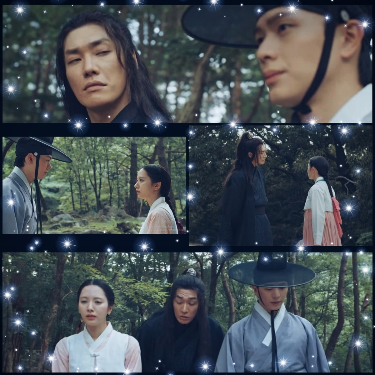 Кадры из дорамы "Возвращение во дворец"