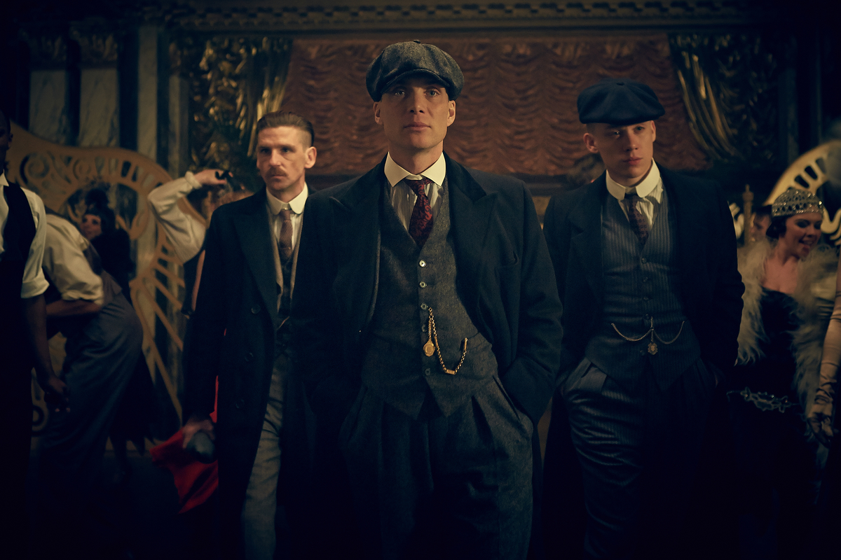 Кадр из сериала"Острые козырьки"