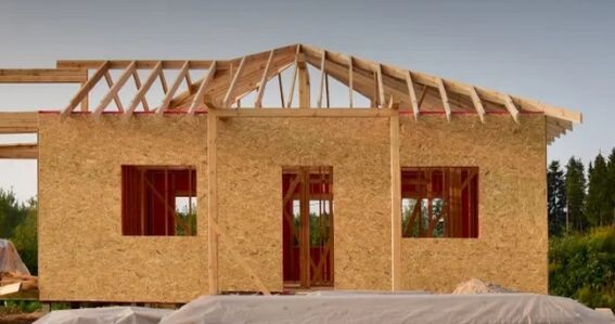Дом из СИП-панелей - далекий потомок первого советского дома из стружки и опилок