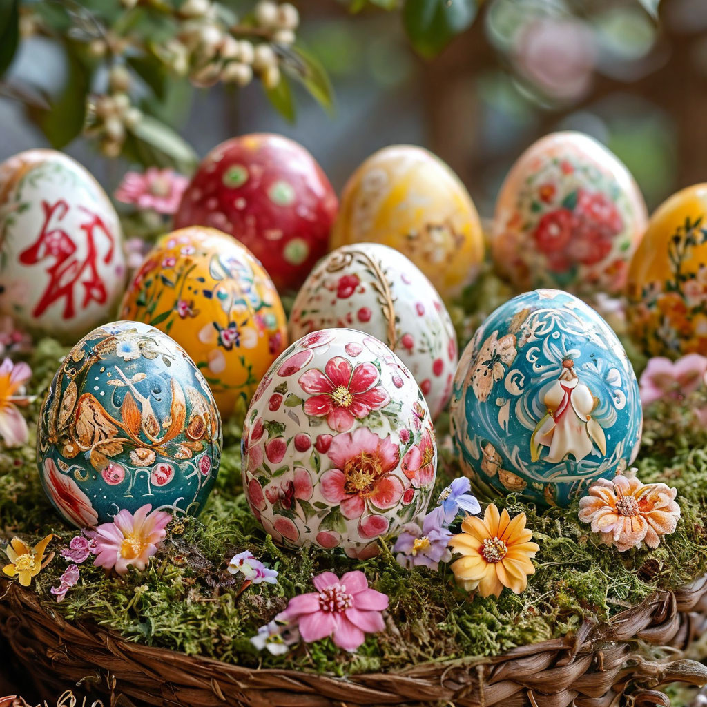 Яйца. Иллюстрация сгенерирована нейросетью