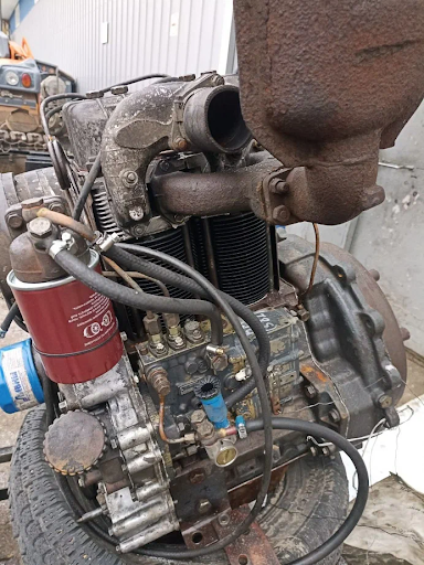 Часто мы уже просто забираем двигатель или нам его отправляют
