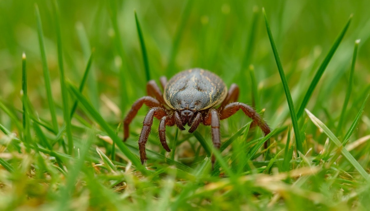 Клещи в траве