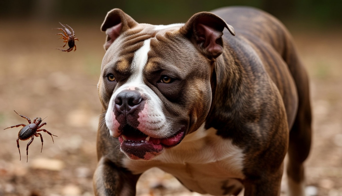 Нападение клещей на собаку