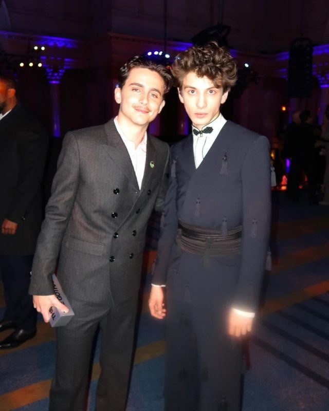    Тимоти Шаламе и Марк Эйдельштейн. Фото: социальные сети