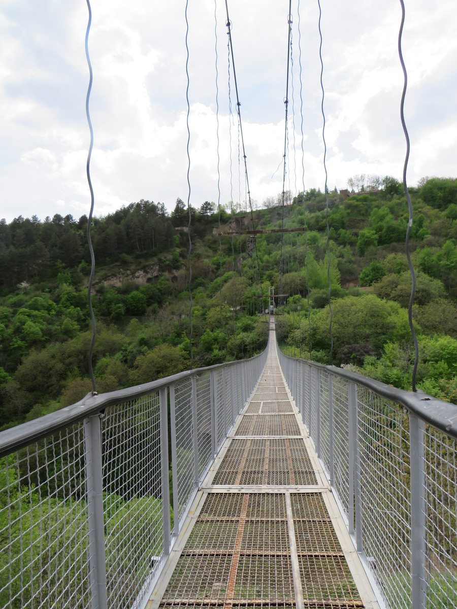 Подвесной мост в Хиндзореске