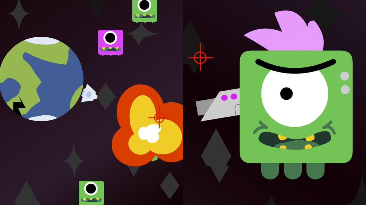 Captain Laser Rabbit Saves The Earth!