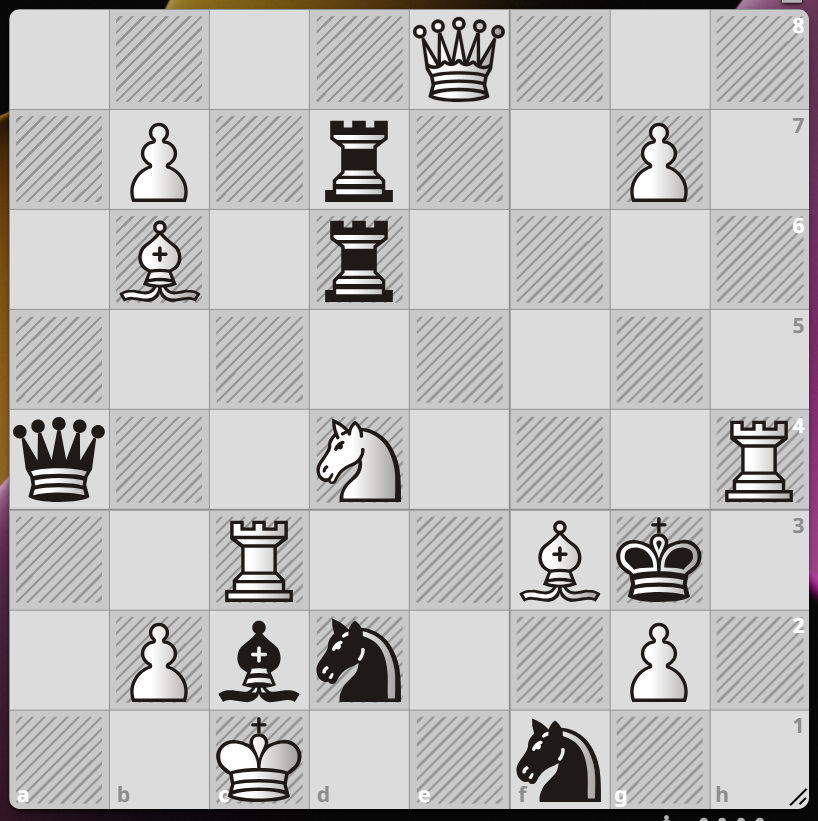 1. Мат в 1 ход, ход белых