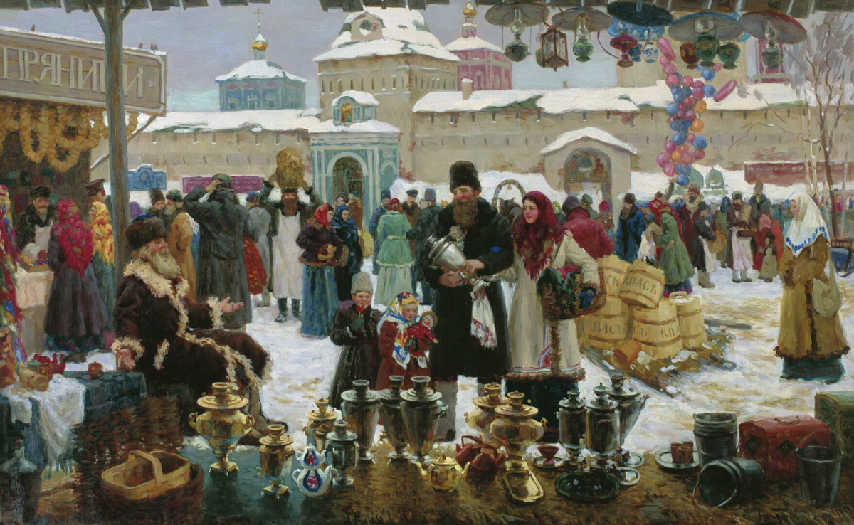 В.А. Нагорнов, «Ярмарка» (1999) / petroart.ru 