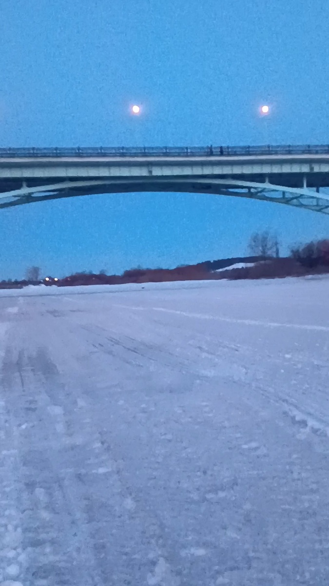 Там в далеке за мостом лежит собака 