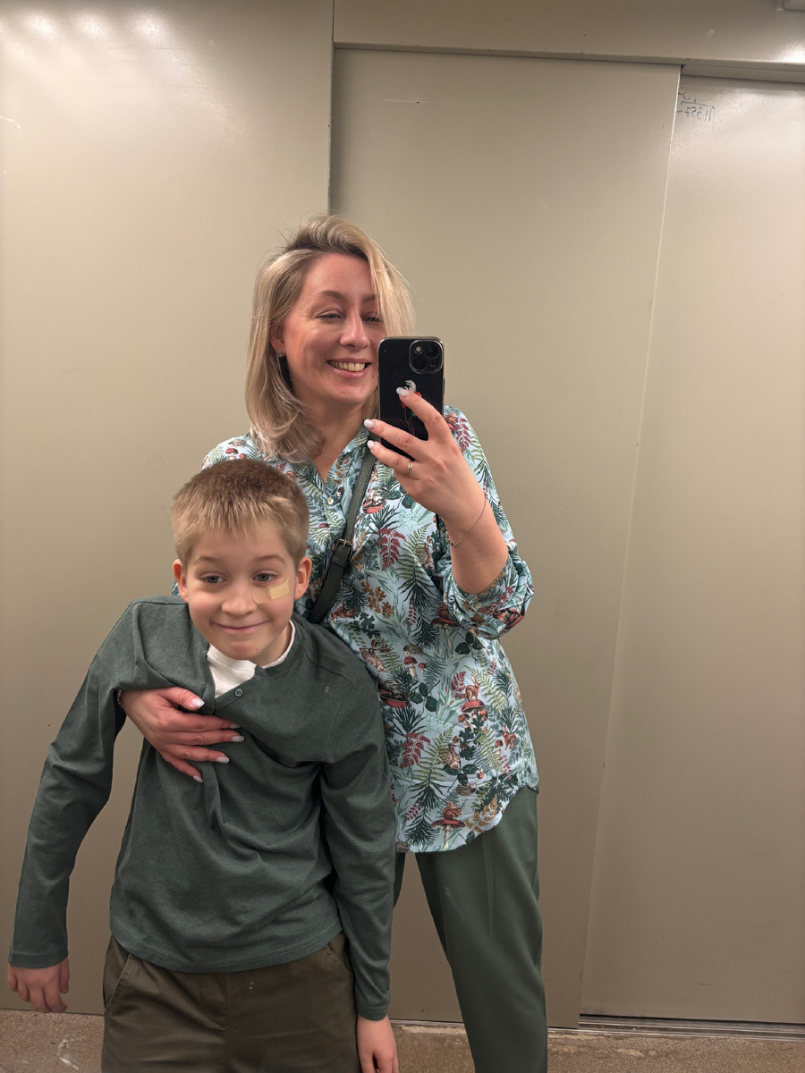 Фото автора. Идем на необычный спектакль, не знаем, что нас ждёт ))