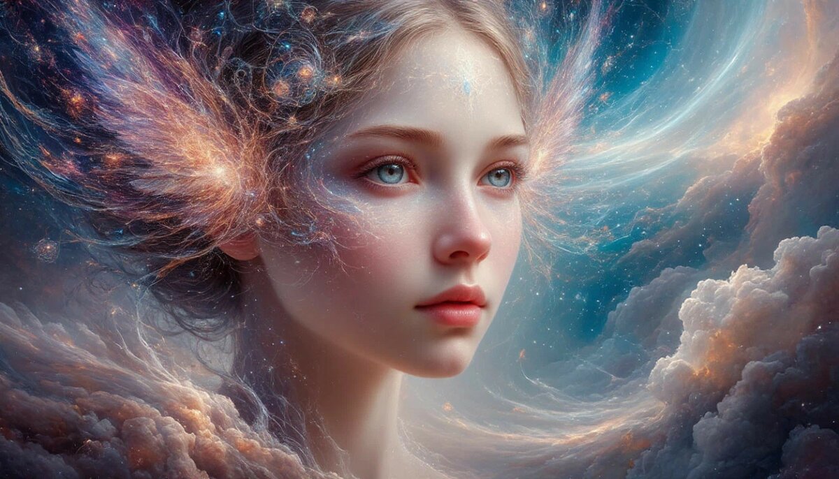 Нетварные невидимые энергии Творца, эстетично, неземная красота, гиперреализм, 10D, бесконечная детализация и экспозиция, мило, грациозно.