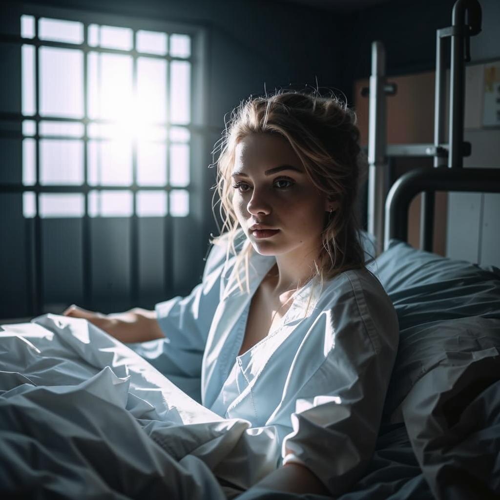 Ева в больничке