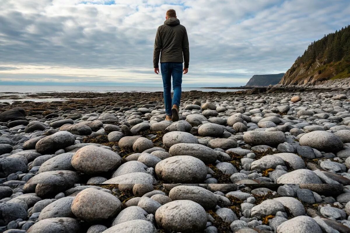 Феномен каменного моря встречается в самых разных климатических поясах - от приполярной тундры до высокогорий умеренных широт.
Фото: Нейросеть shedevrum.ai