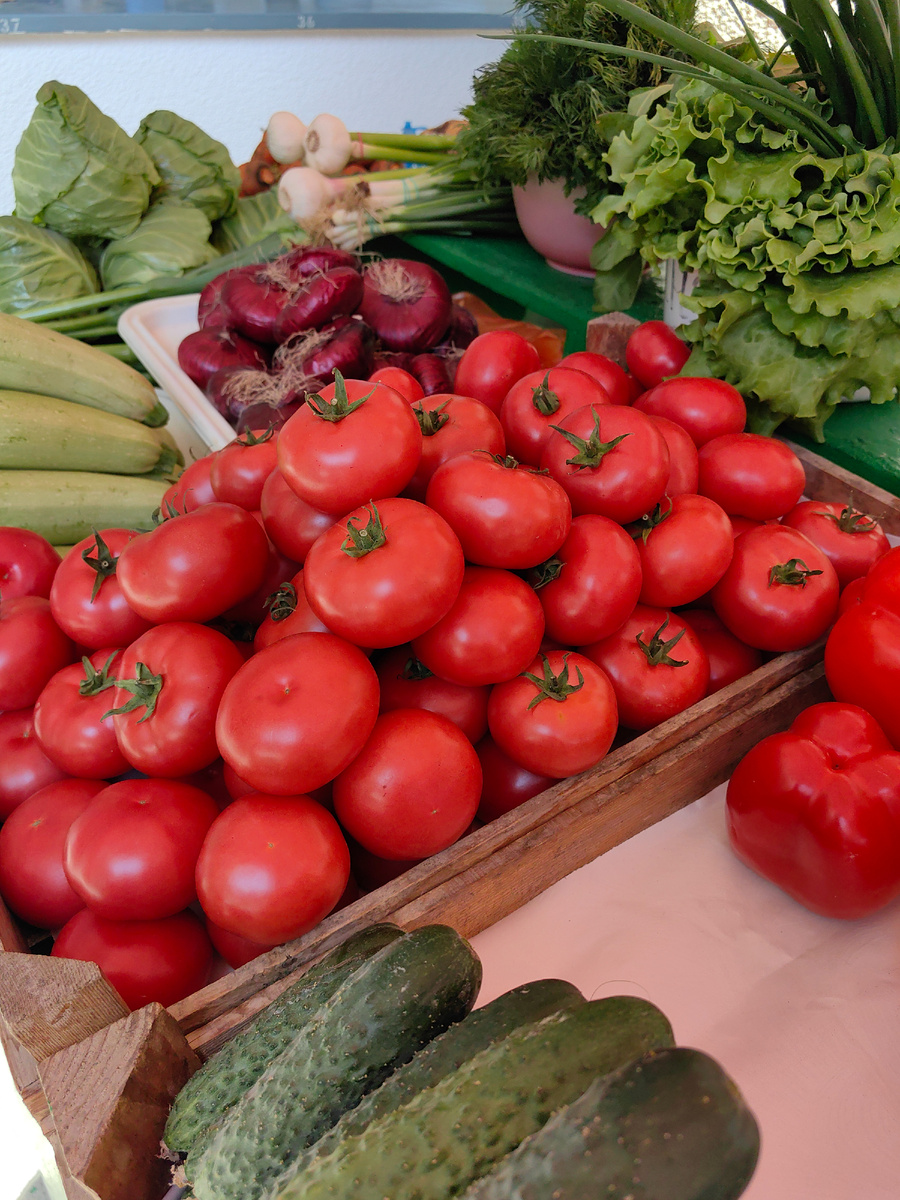 Сегодня на рынке. Фото автора канала