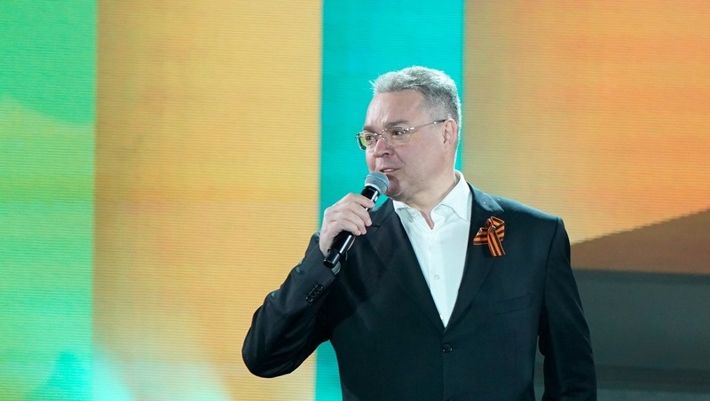    Губернатор Владимир Владимиров обратился к участникам фестиваля Фото: Пресс-служба губернатора СК