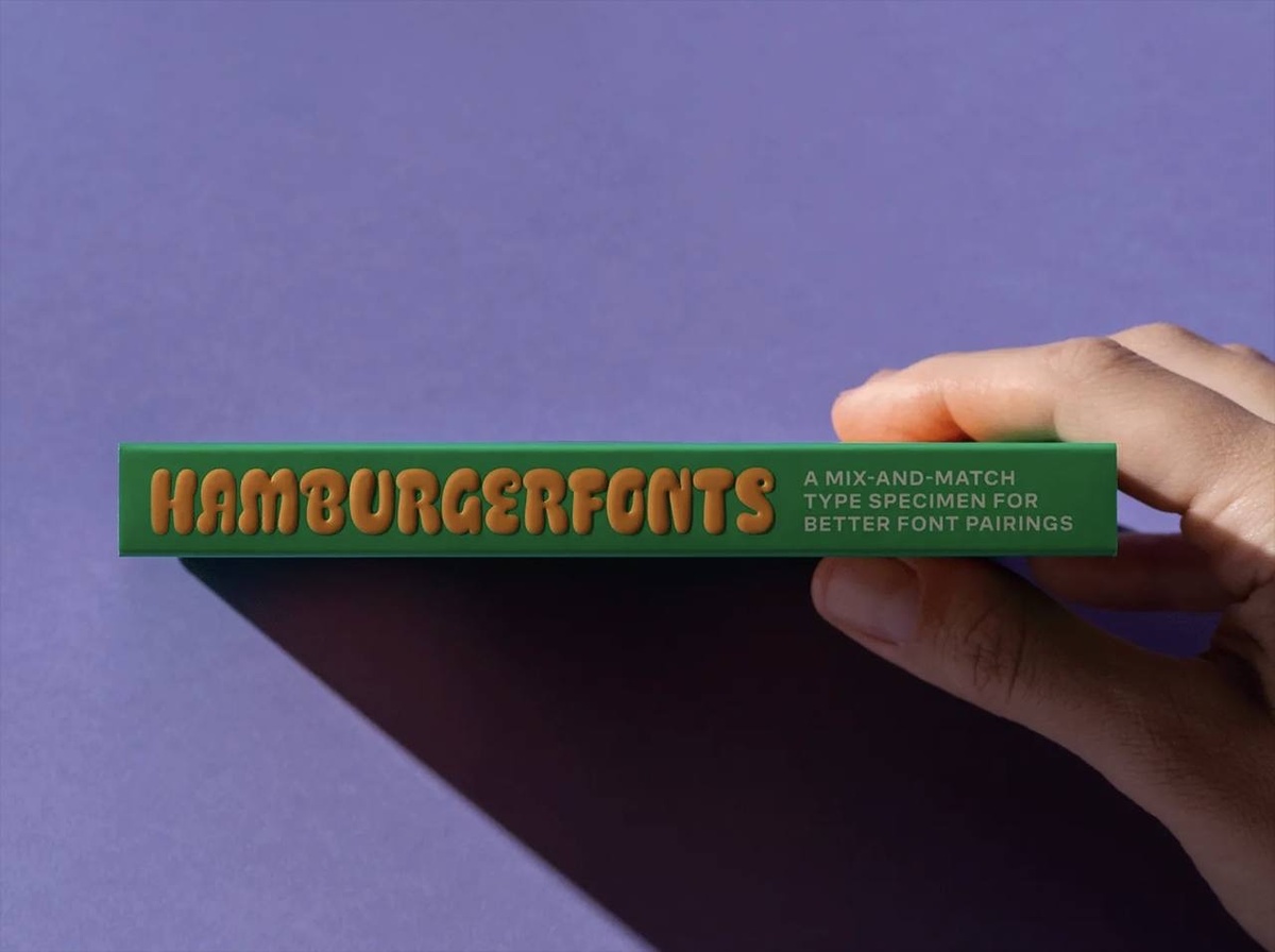 Шрифты как бургер: Contrast Foundry представила необычный каталог гарнитур