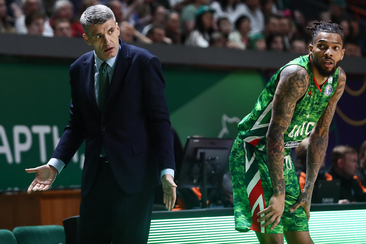    Велимир Перасович (слева) и Девон Акун-Перселл / фото: unics.ru