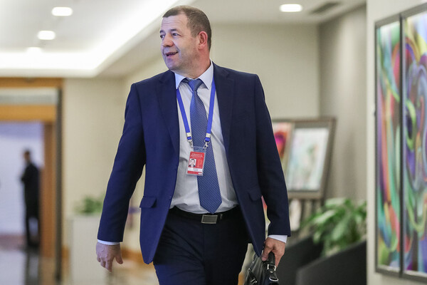 Представитель Генерального штаба Вооруженных сил РФ Ярослав Москалик, 2018 год / Михаил Терещенко/ТАСС 
