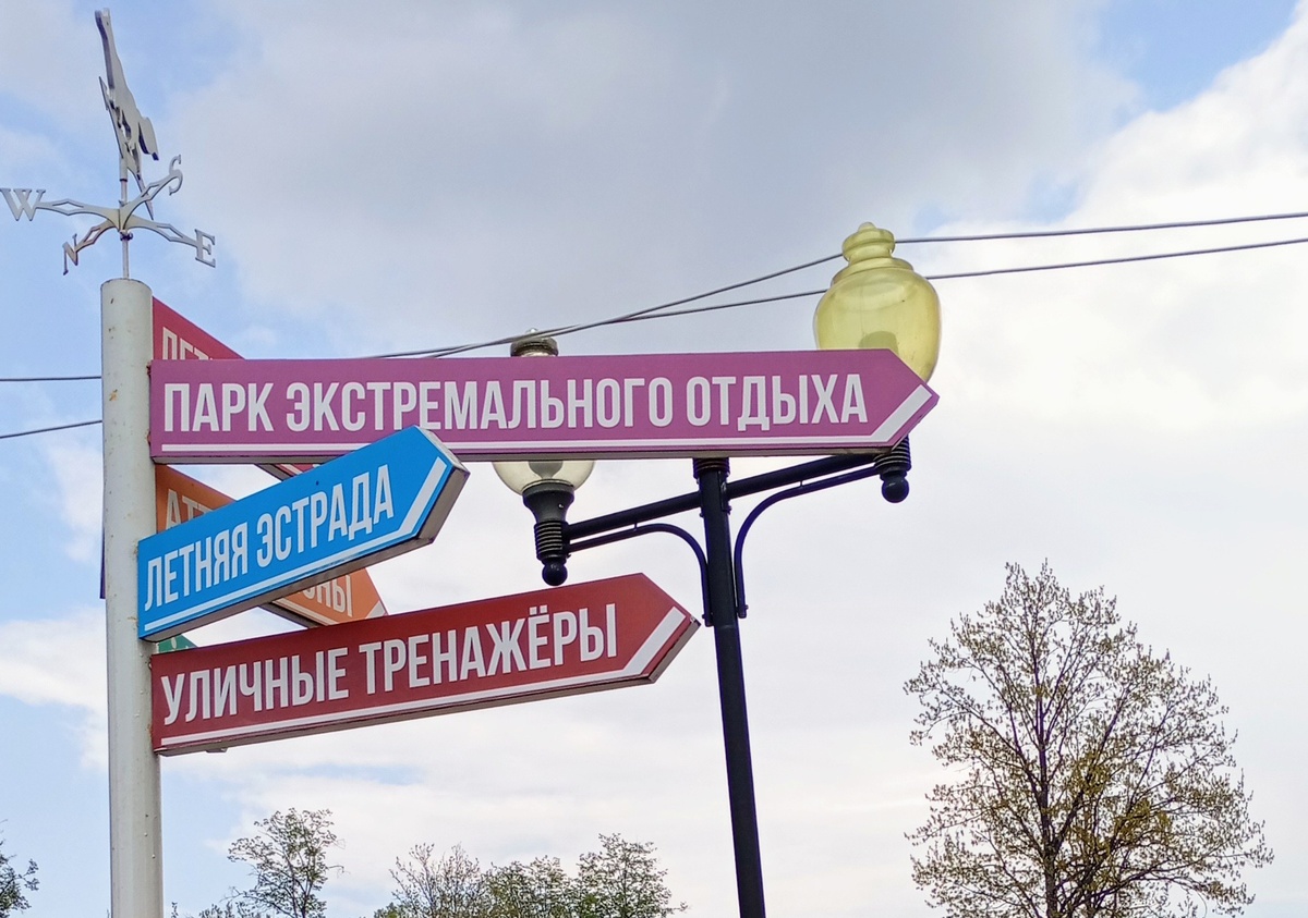 Гуляем в парке))