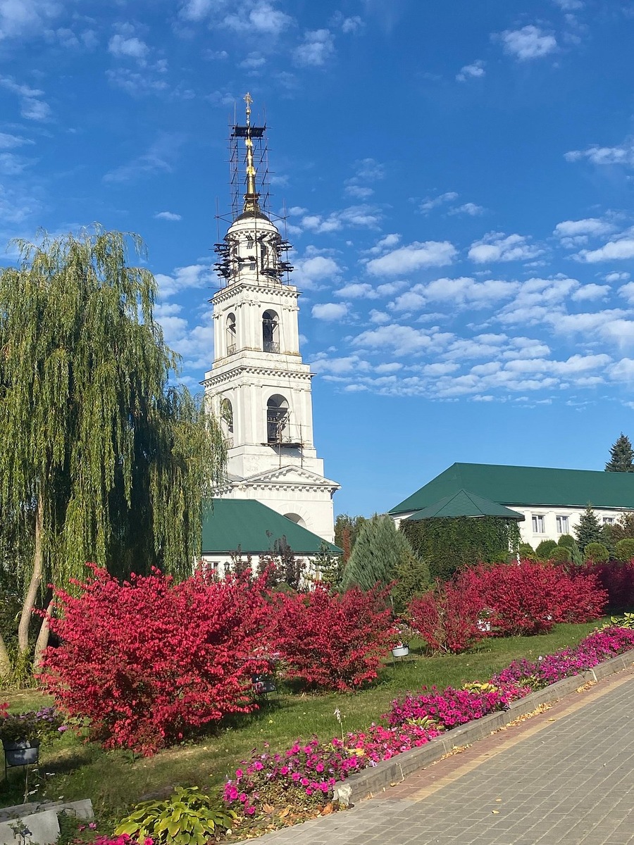 Восстановленная колокольня. Фото из открытых источников