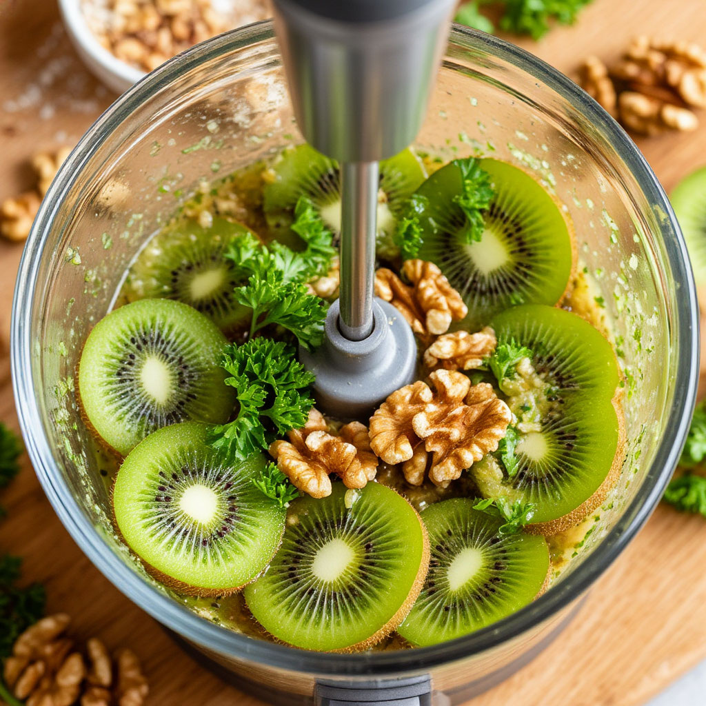 Измельчаем блендером