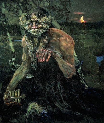 Пан - Михаил Врубель 