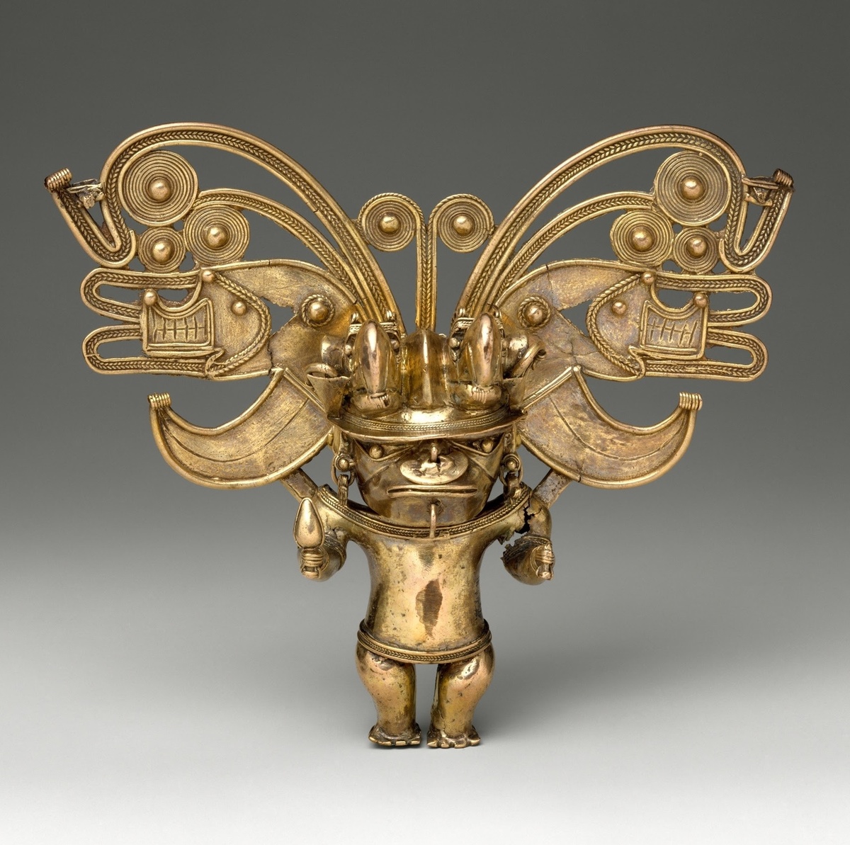 Фигурка культуры Тайрона. (Фото: hist.hse.ru).