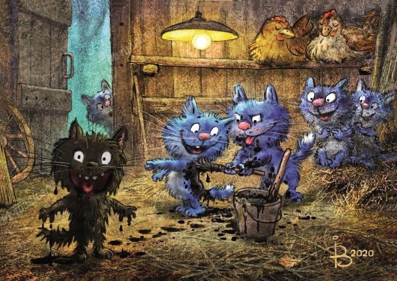 очаровательные коты Рины Зенюк