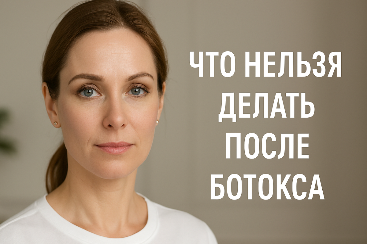 Что нельзя делать после ботокса: полный список ограничений