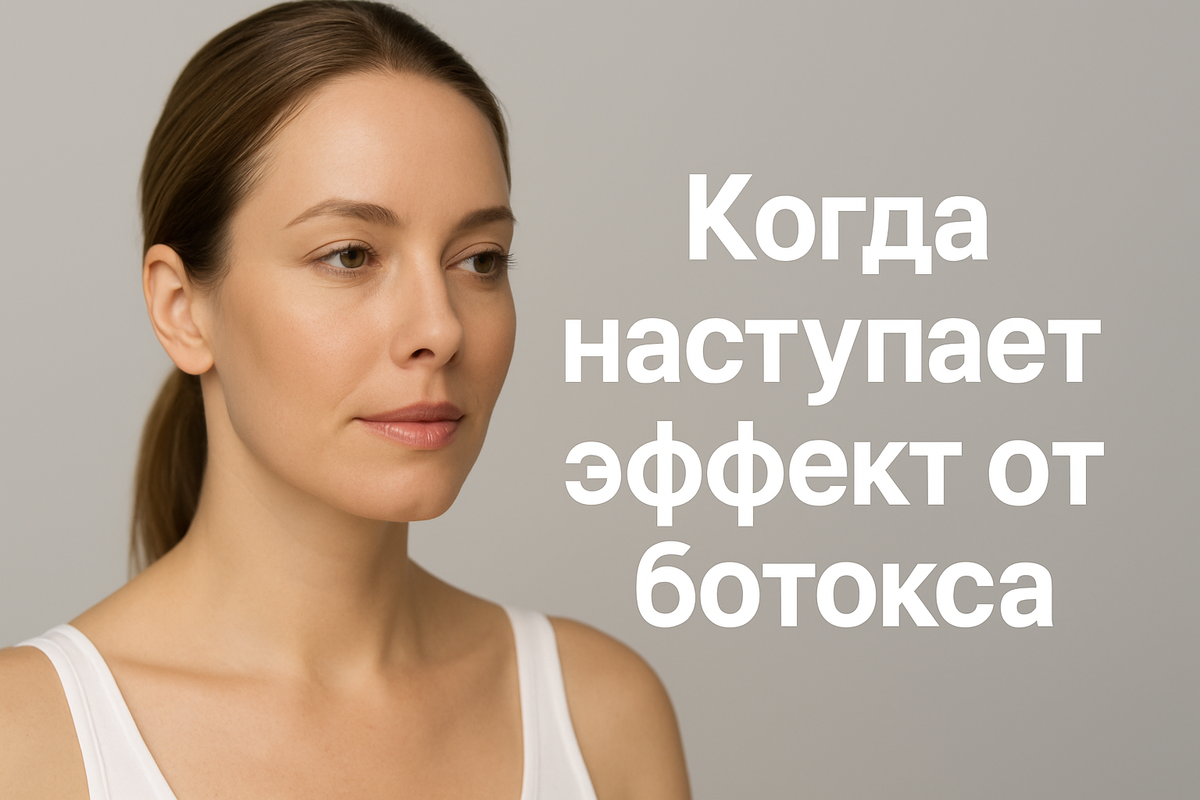 Когда наступает эффект от ботокса и как он развивается